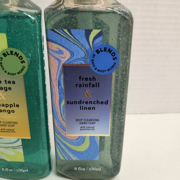 🆕 BLENDS BBW Deep Cleansing Gel Hand Soap (2) NEW Bath & Body Works - Picture 3 of 7